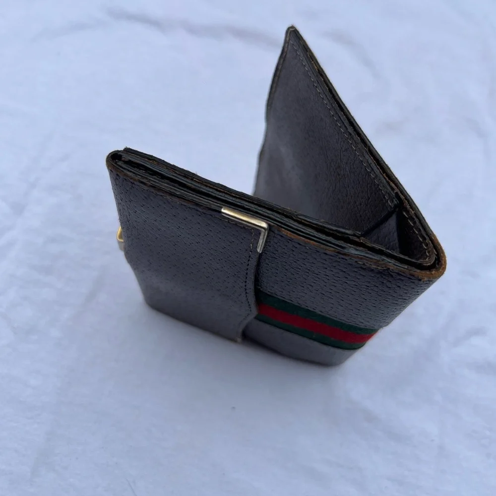 Vintage Italian Leather Bag “Freschi” Stamp – Genuine Leather –